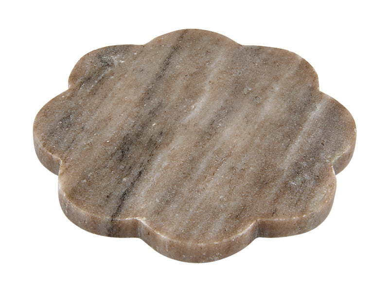 Coaster Collective Scallop Marble Coaster