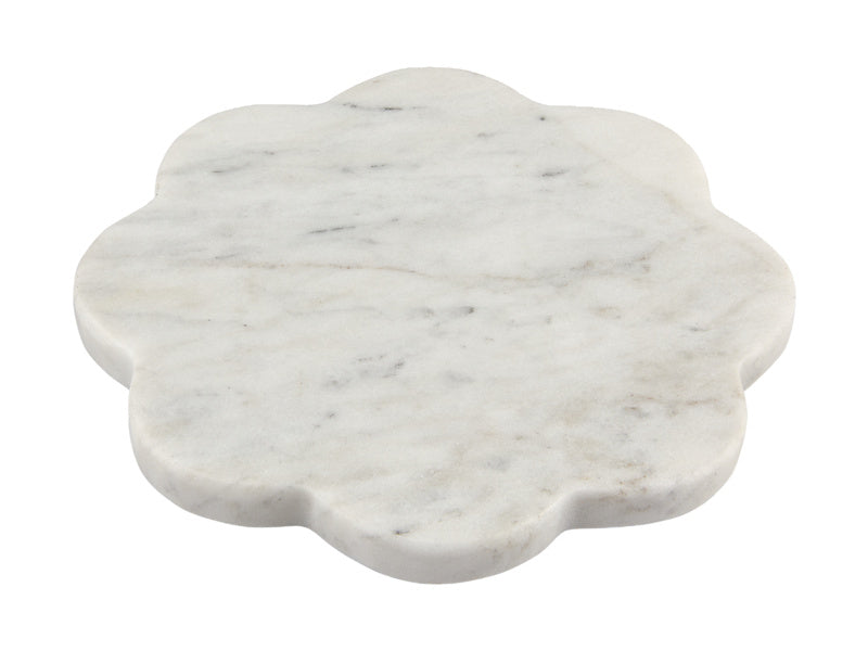 Coaster Collective Scallop Marble Coaster