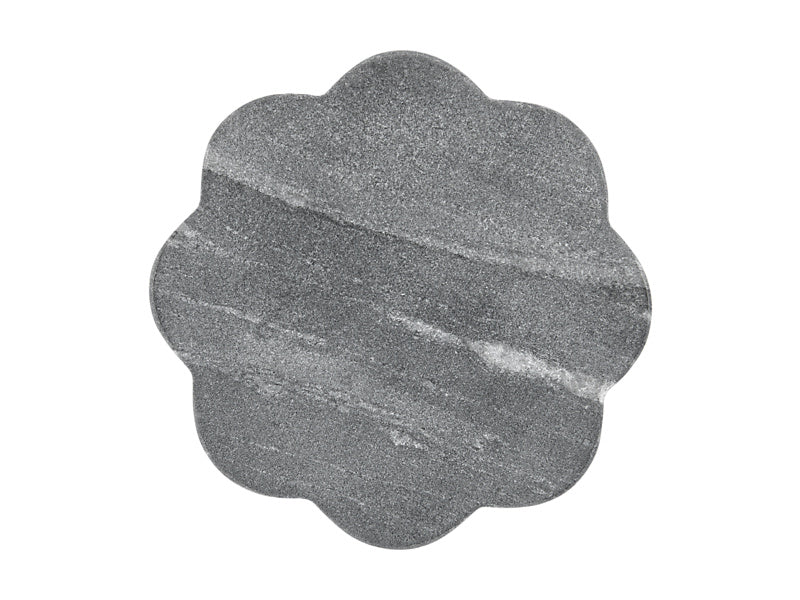 Coaster Collective Scallop Marble Coaster