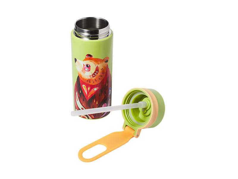 Pete Cromer Woodland Creatures Double Wall Insulated Bottle Brown Bear