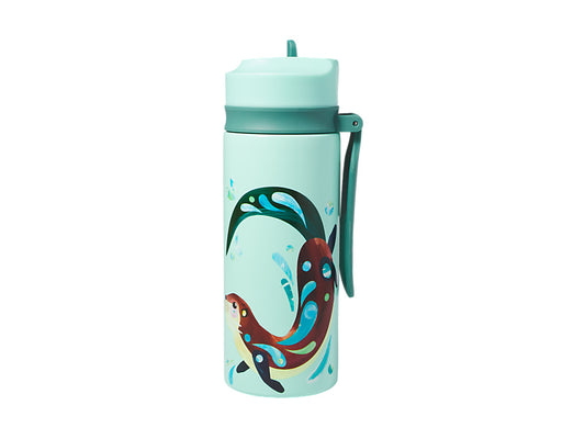 Pete Cromer Woodland Creatures Double Wall Insulated Bottle Otter