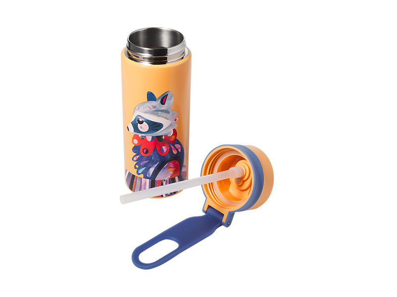 Pete Cromer Woodland Creatures Double Wall Insulated Bottle Raccoon