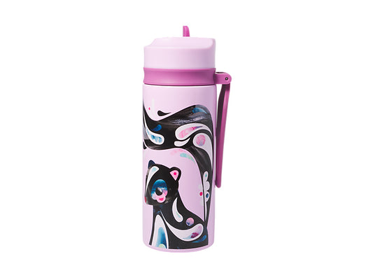 Pete Cromer Woodland Creatures Double Wall Insulated Bottle Skunk