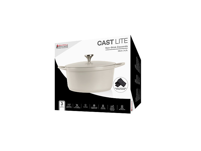 Cast Lite Non-Stick Casserole / 6.3L Gift Boxed