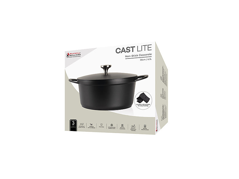 Cast Lite Non-Stick Casserole / 6.3L Gift Boxed