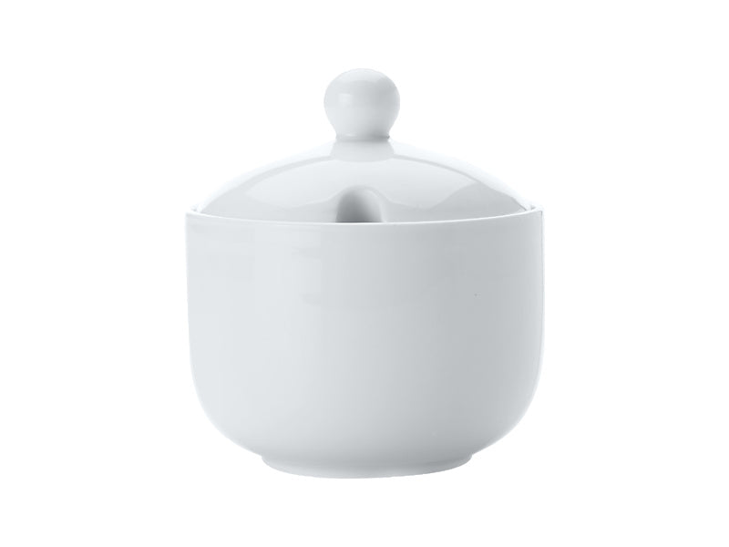 White Basics Jumbo Sugar/Condiment Bowl Gift Boxed