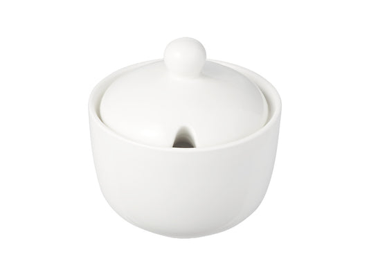 White Basics Jumbo Sugar/Condiment Bowl Gift Boxed