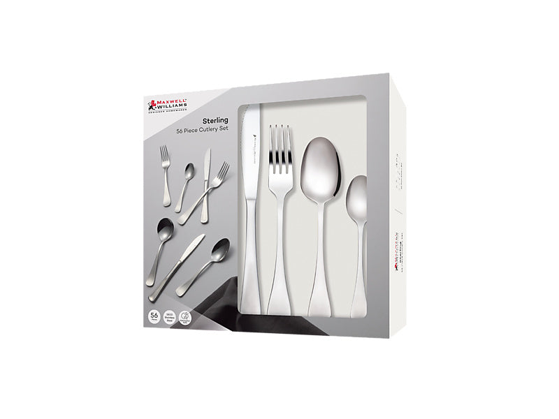 Sterling 56pc Cutlery Set Gift Boxed