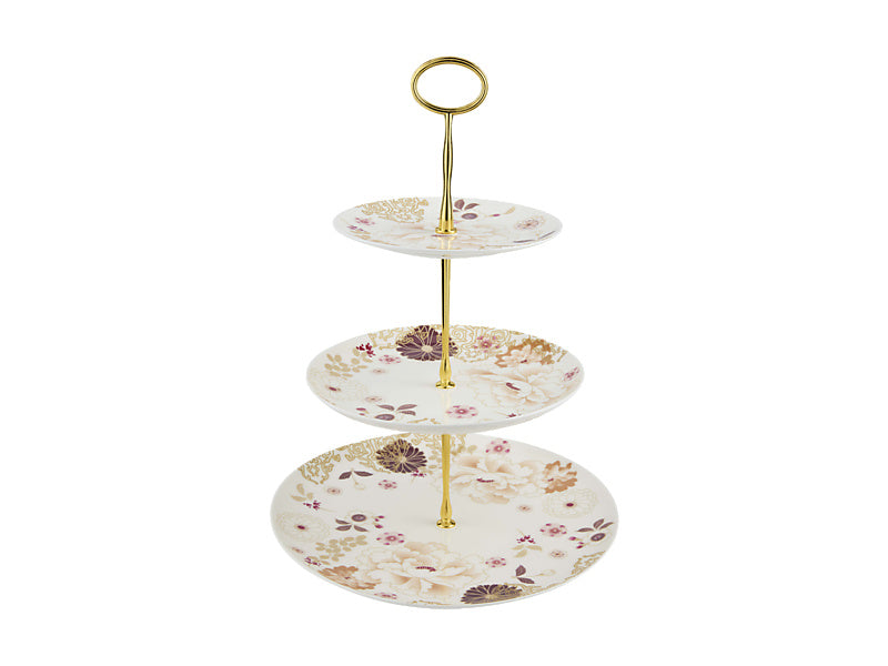 Kimono 3 Tiered Cake Stand Gift Boxed