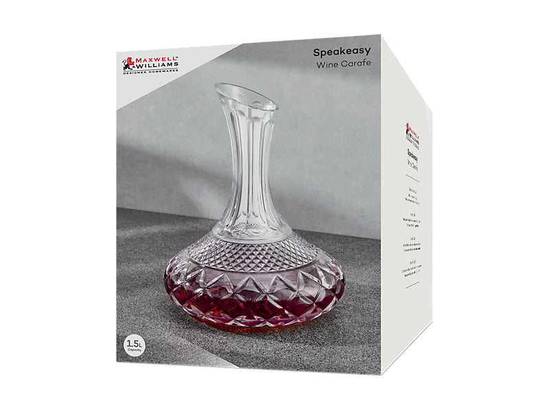 Speakeasy Wine Carafe/Dec Gift Boxed