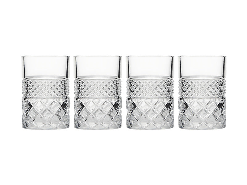Speakeasy Shot Glass Set of 4 Gift Boxed