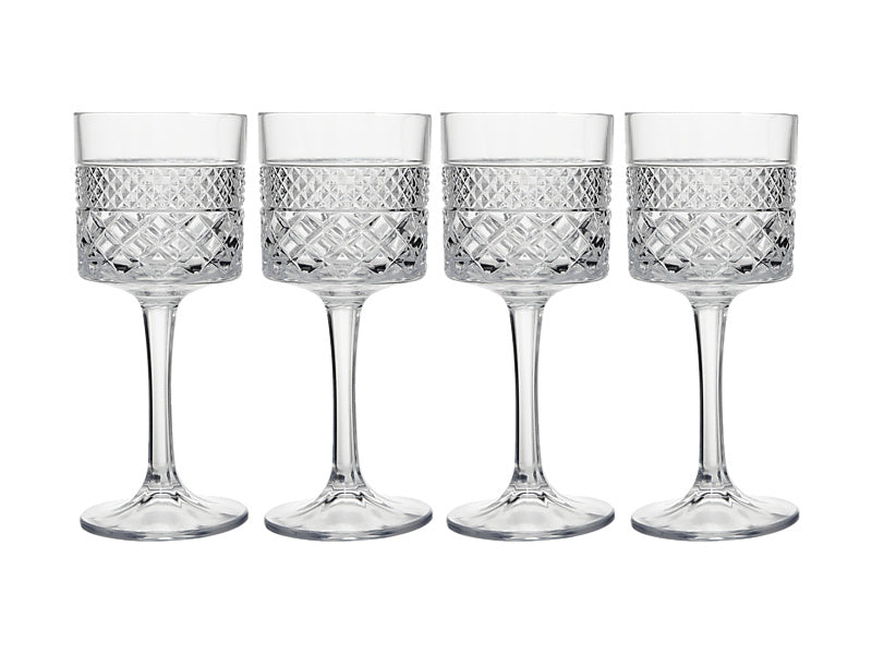 Speakeasy Wine Glass Set of 4 Gift Boxed