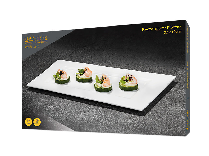 Cashmere Rectangular Platter Gift Boxed