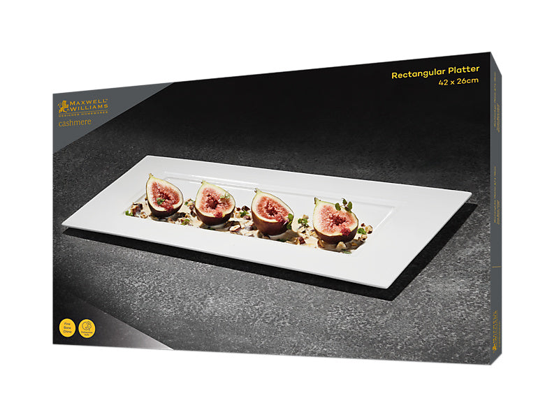 Cashmere Rectangular Platter Gift Boxed