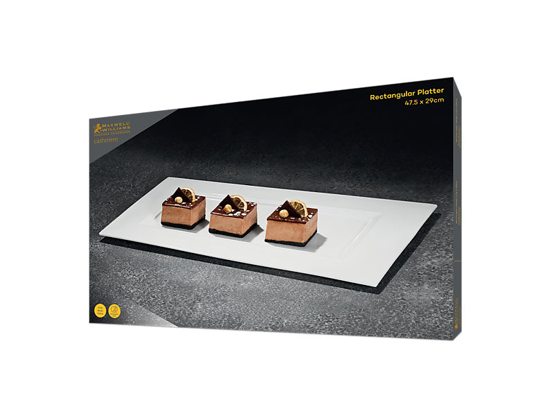 Cashmere Rectangular Platter Gift Boxed