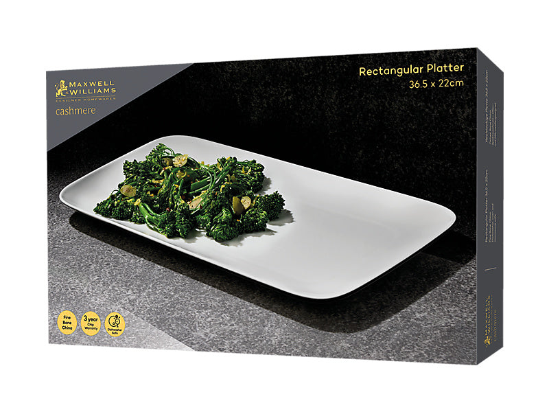 Cashmere Rectangular Platter Gift Boxed