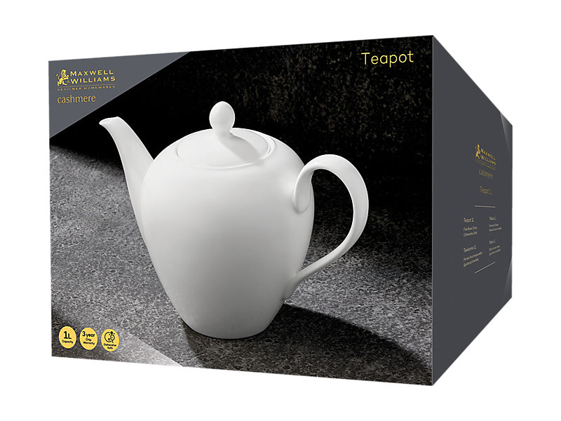 Cashmere Tall Teapot Gift Boxed