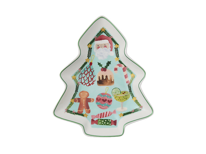 Tis The Season Tree Dish Gift Boxed
