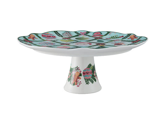 Tis The Season Footed Cake Stand Gift Boxed