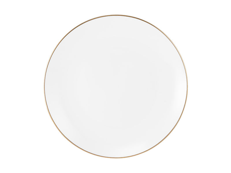 White Gold Coupe Side Plate