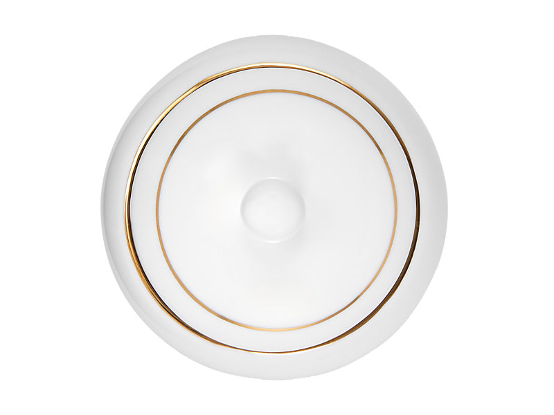 White Gold Sugar Bowl