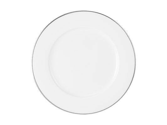 White Platinum Rim Side Plate