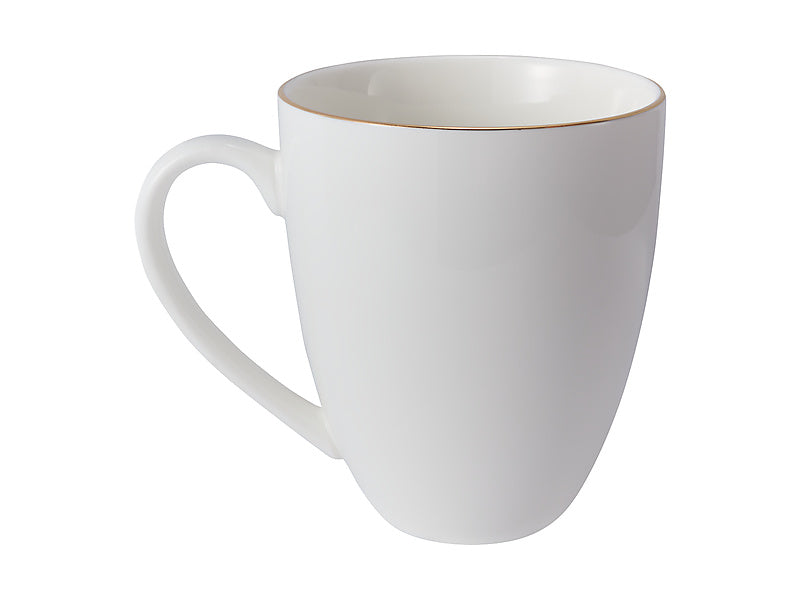 White Gold Coupe Mug