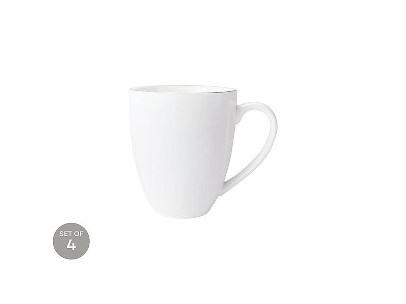 White Platinum Coupe Mug