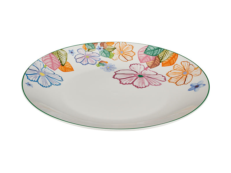 Poppy Love Coupe Dinner Plate