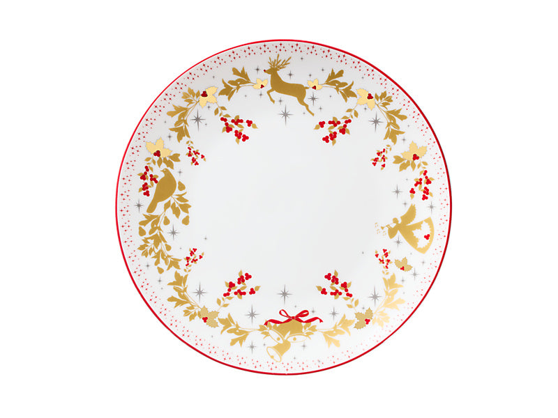 White Christmas 2026 Coupe Dinner Set 12pc Gift Boxed