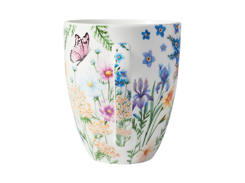 Fluttering Meadow Coupe Mug