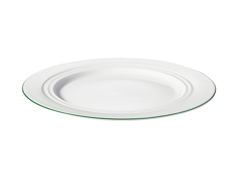 White Basics Edge Rim Side Plate