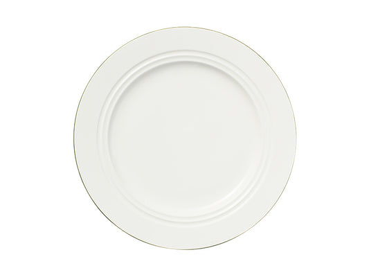 White Basics Edge Rim Dinner Plate