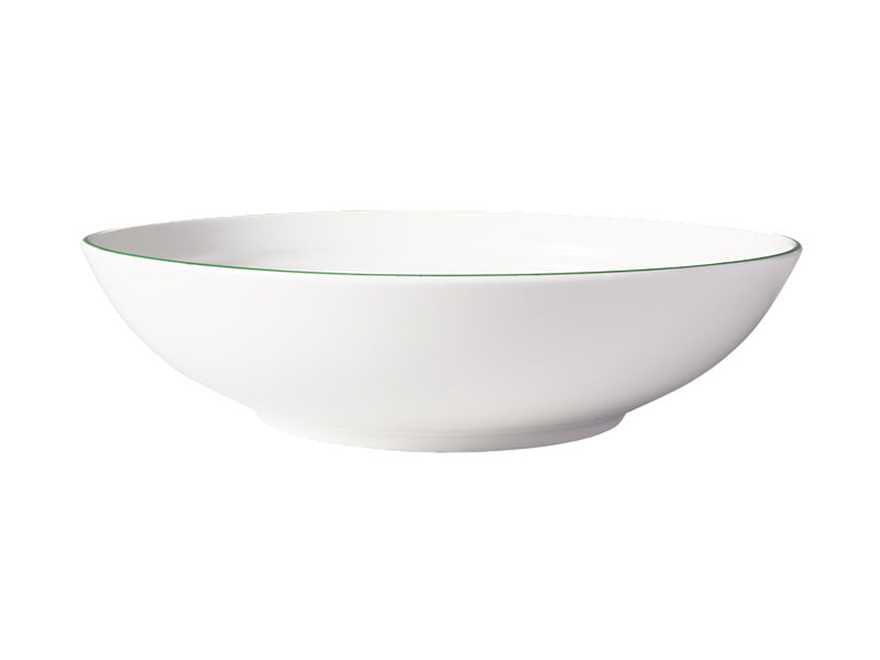 White Basics Edge Coupe Bowl Shallow