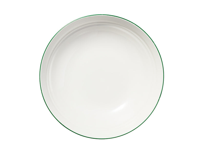 White Basics Edge Coupe Bowl Shallow