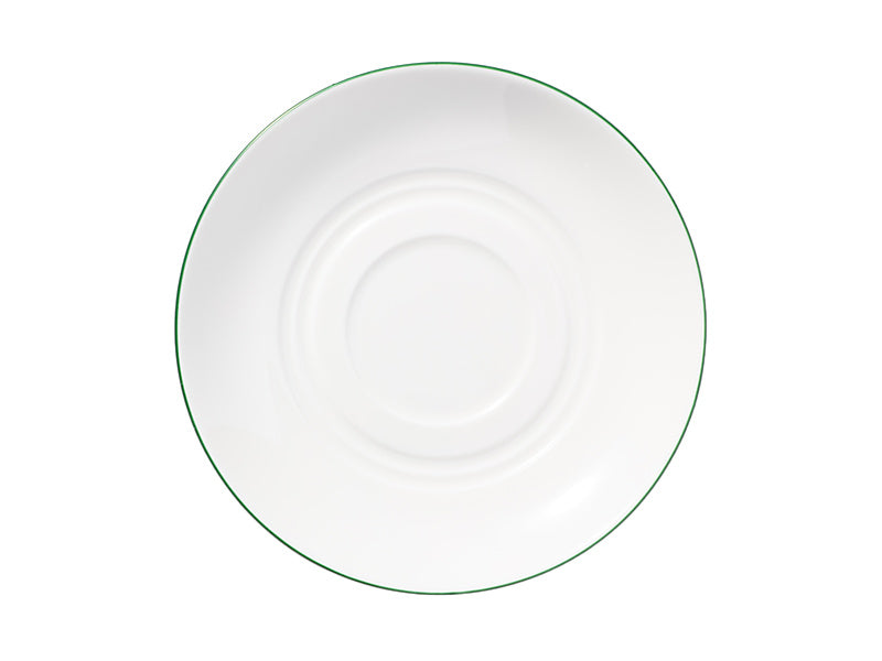 White Basics Edge Cup & Saucer