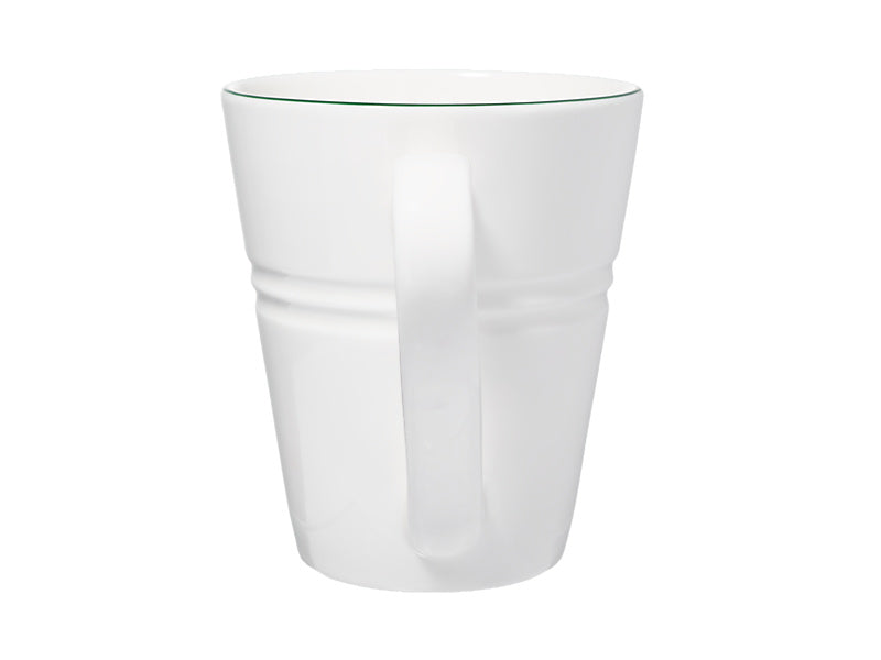 White Basics Edge Conical Mug