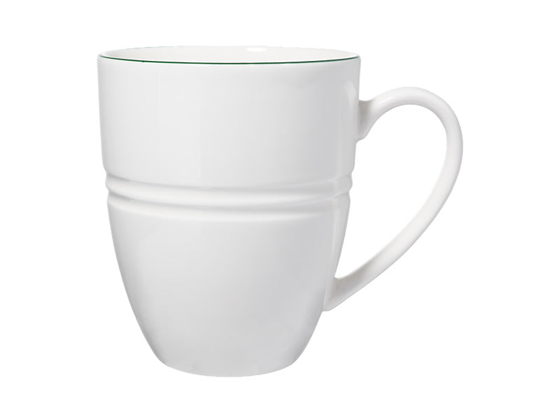 White Basics Edge Coupe Mug