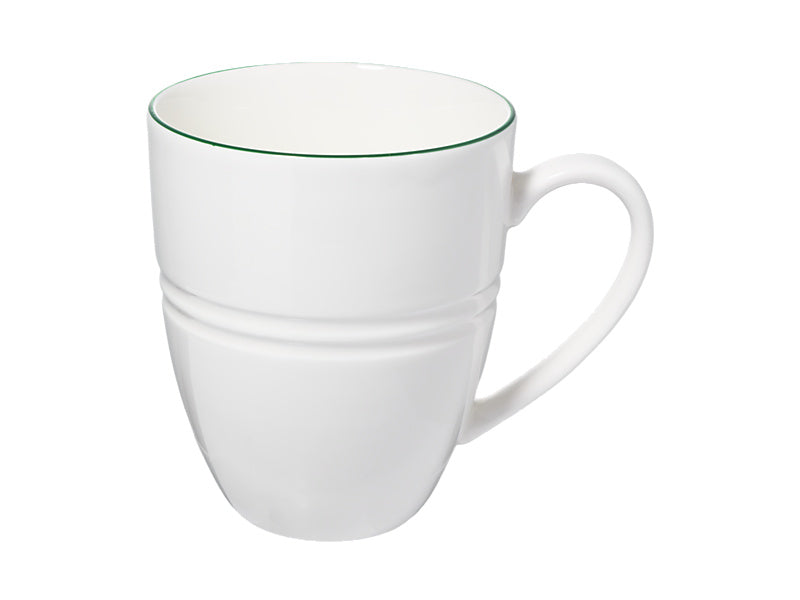 White Basics Edge Coupe Mug