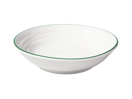 White Basics Edge Round Sauce Dish