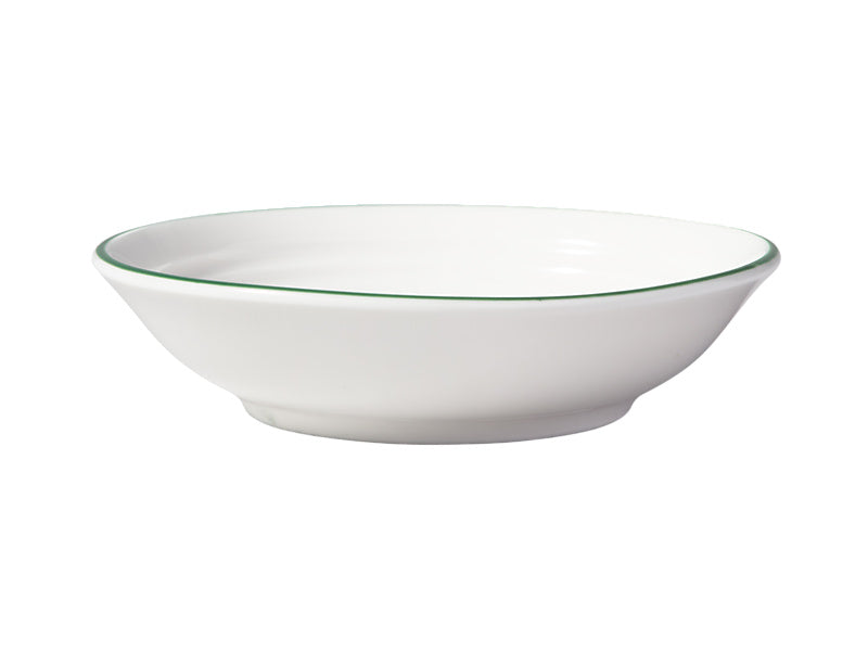 White Basics Edge Round Sauce Dish
