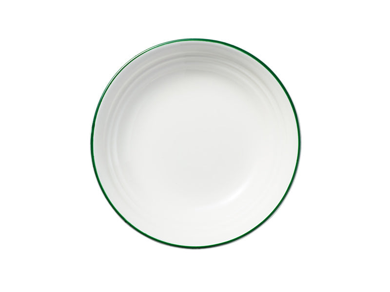 White Basics Edge Round Sauce Dish