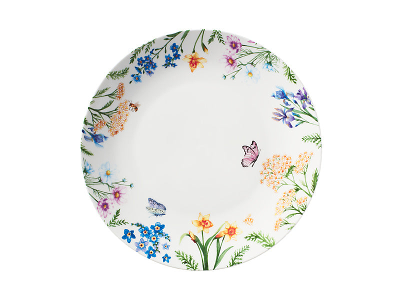 Fluttering Meadow Coupe Dinner Set 12pc Gift Boxed