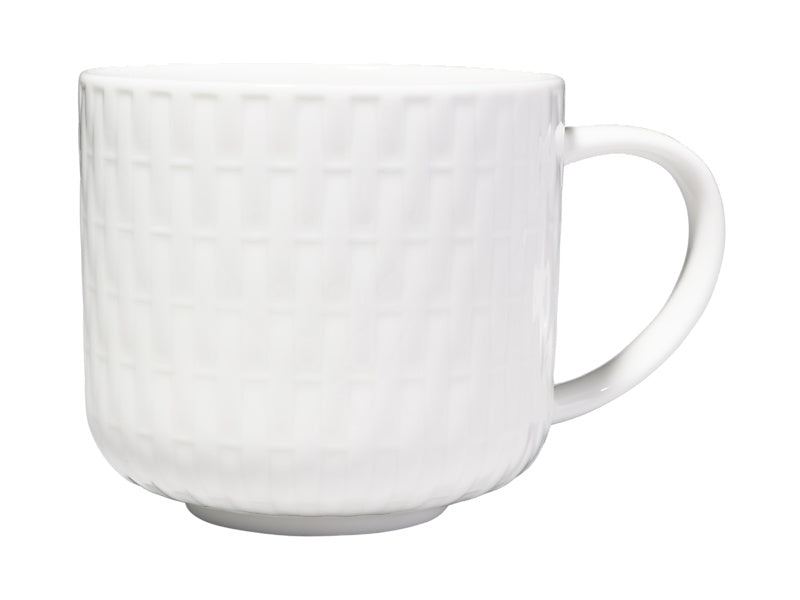White Basics Mug Weave