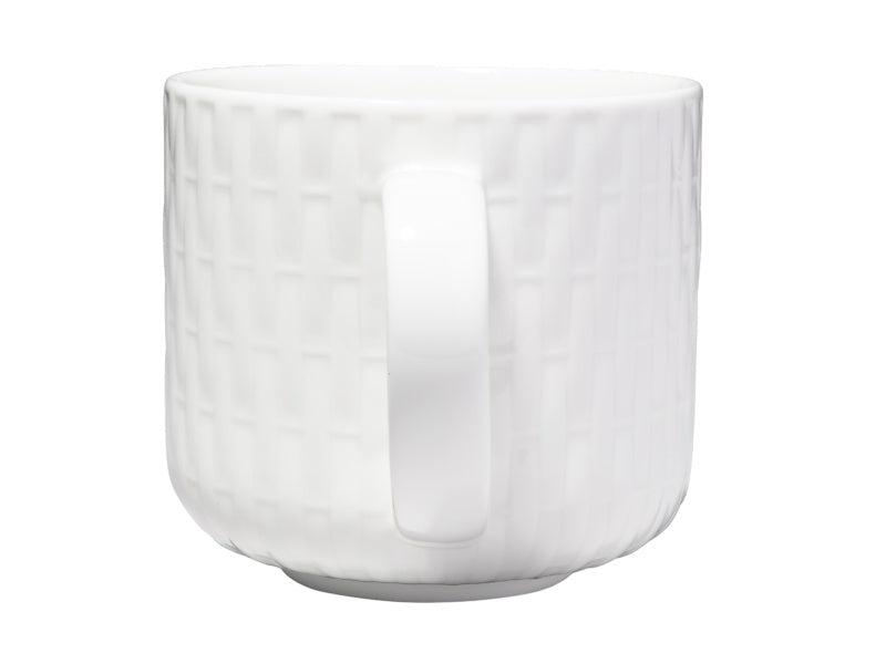 White Basics Mug Weave