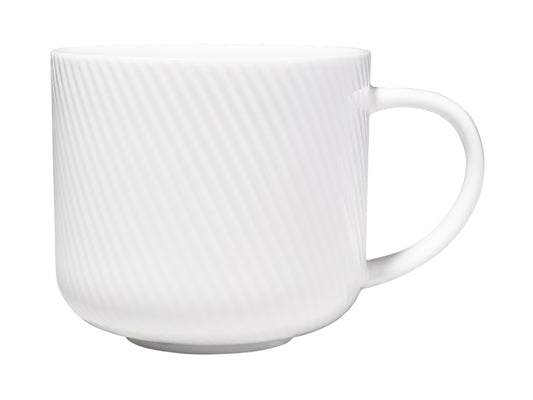 White Basics Mug Swirl