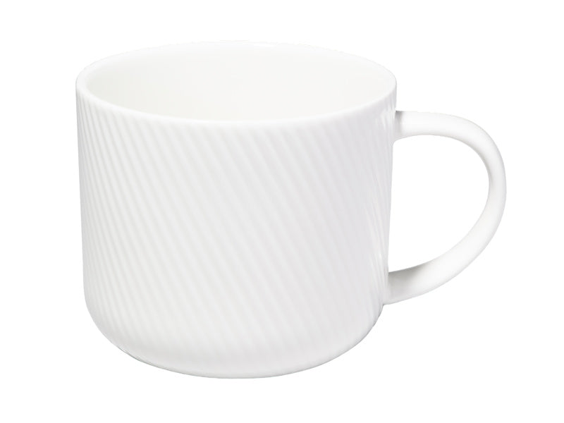 White Basics Mug Swirl