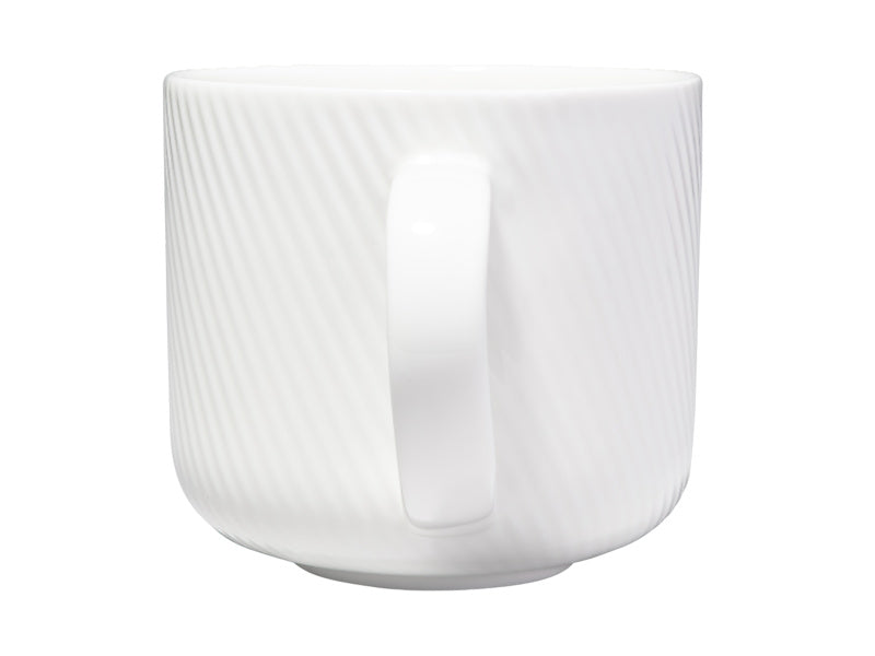 White Basics Mug Swirl