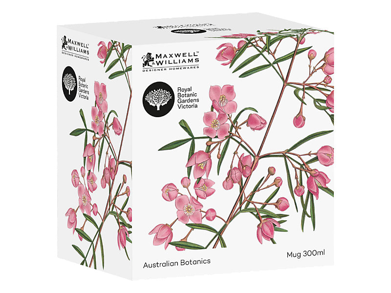 Royal Botanic Gardens Australian Botanics Mug Boronia 300ML Gift Boxed