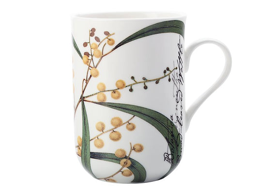 Royal Botanic Gardens Australian Botanics Mug Wattle 300ML Gift Boxed